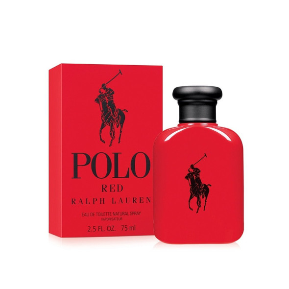 Ralph Lauren Polo Red for Men Eau de Toilette Spray, 2.5 Fluid Ounce