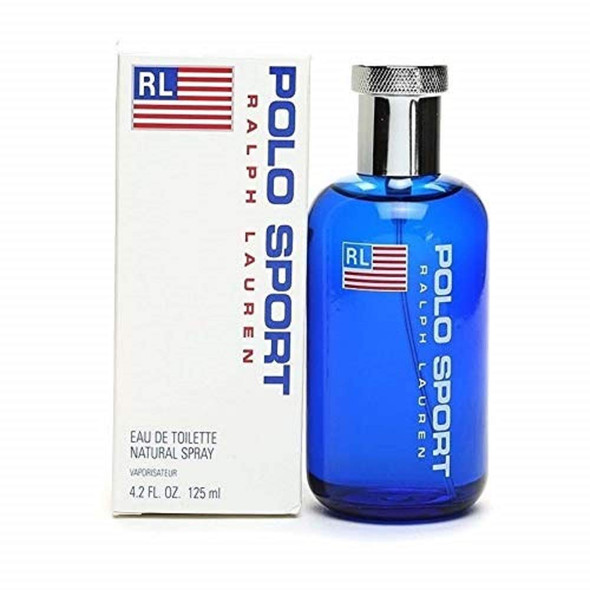 RALPH LAUREN Polo Sport Edt for Men 4.2 Oz/ 125 Ml, 4.2 Fl Oz