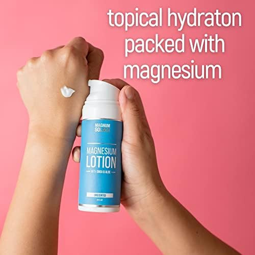 Magnum Solace Magnesium Lotion & Bath Flakes - Restful Relaxation & Rejuvenation