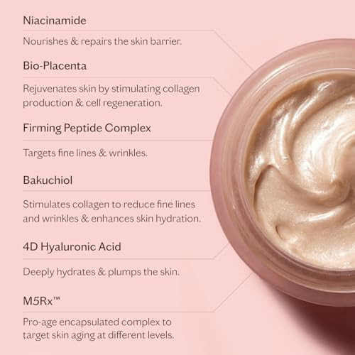 Mz Skin By Maryam Zamani Md Mz Skin Intensive Bio-Placenta Eye Cream 0.5 Fl Oz | Advanced Firming Eye Cream With Bio-Placenta & Multi-Layer Hyaluronic Acid | Lifts Hydrates & Brightens