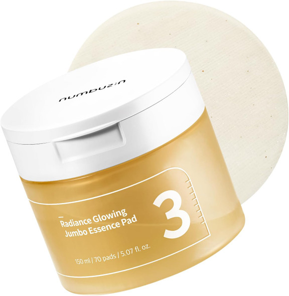 Numbuzin No.1 Toner Pads | Centella Re-Leaf Green Toner Pad | Double-Sided | Centella Asiatica Heartleaf Licorice Root | Calming Hydrating Exfoliating | 70 Pads/6.42 Fl. Oz.