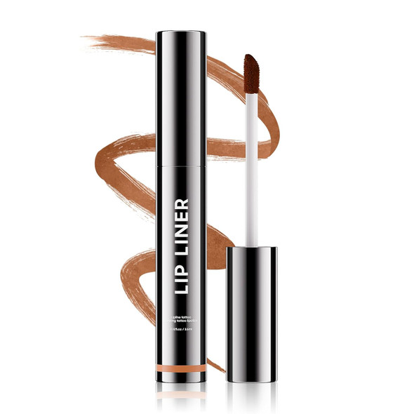 Oetuiow Lip Stain Peel Off - Lip Gloss Long Lasting And Waterproof Non-Stick Cup Highly Pigmented Color Lip Makeup Transfer-Proof Lip Stain For Women (Cocoa)
