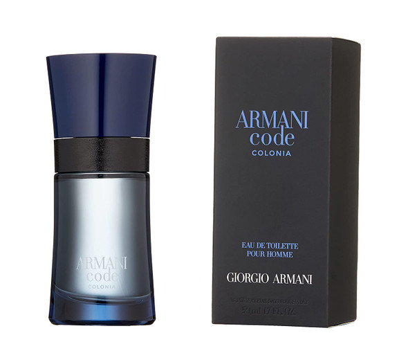 Giorgio Armani Code Colonia Eau de Toilette Spray for Men, 4.2 Fl