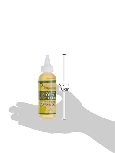 Originals By Africa'S Best Therapy Extra Virgin Olive Oil Stimulating Growth Oil Penetrates & Rejuvenates Hair Skin And Nails All Day Long Moisturizing & Conditioning 4Oz Bottle