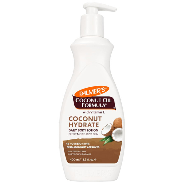 Palmer'S Coconut Oil Formula Body Lotion For Dry Skin Hand & Body Moisturizer With Green Coffee Extract & Vitamin E Pump Bottle 13.5 Fl Oz (Pack Of 1)