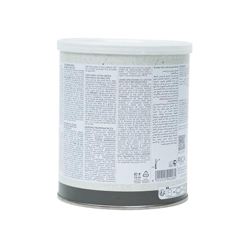 Rica Brazilian Wax With Avocado Butter - Made In Italy - For Bikini & Face Wax (28.2 Oz)
