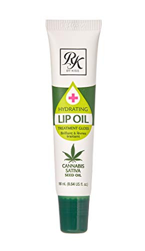 Ruby Kisses Hydrating Lip Oil Clear Rlo01 (Clear&Cocoa Butter&Hemp Seed)