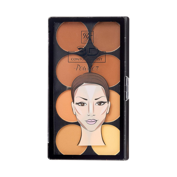 Ruby Kisses 3D Cream Contour Artist Set 3 Pack (Light Light Medium Medium Dark)