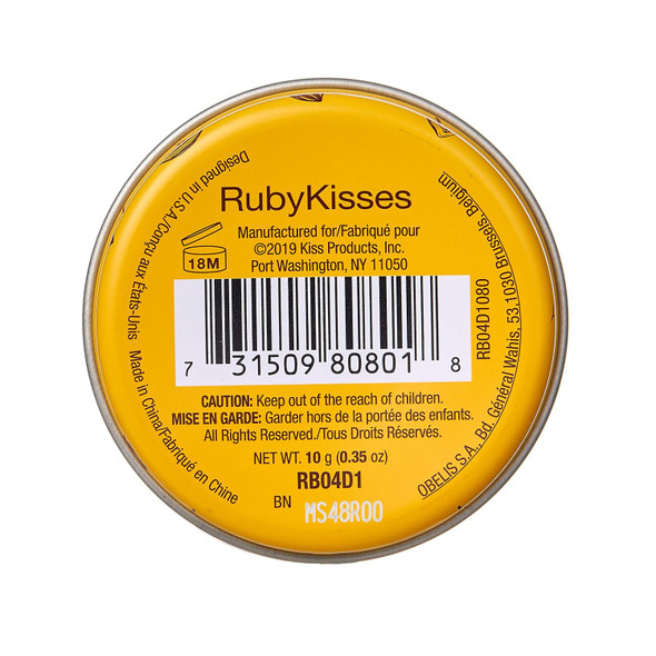 Ruby Kisses Pot O'Miracle Hydrating & Moisturizing Cocoa Butter Lip Balm With Almond Oil And Shea Butter- Rb04D1 (1 Pack)