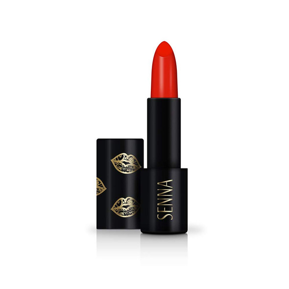 Senna Cosmetics Matte Fixation Lipstick 0.12 Oz (Bohemian-Nude Beige)