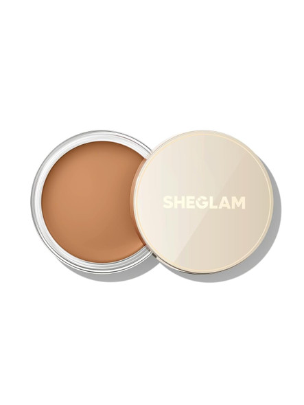 Sheglam Silk Haze Cream Bronzer Blendable Cream Makeup With A Lightweight Formula - Customizable Face Makeup For A Natural Sun-Kissed Glow Long Lasting-Toffee