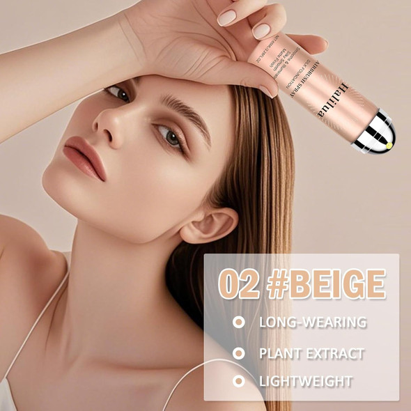 Sulily Airbrush Foundation Makeup Silk Airbrush Flawless Sunscreen Setting Spray For Older Women Foundation For Smooth Radiant Skin Moisturizing Breathable Spray Makeup With Anti-Aging (02#Beige)