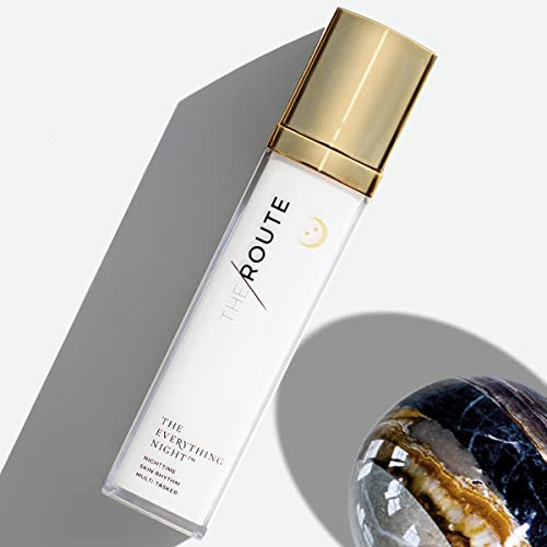 The Route Beauty The Everything Night Multi-Tasking Nighttime Active Moisturizer: Rejuvenates Restores And Balances (1.7 Fl Oz)