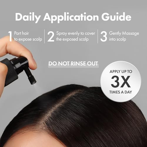 Tosowoong Real Biotin Scalp Tonic For Men & Women | Anti Hair-Loss & Thinning Growth Treatment Spray | Instant Cooling Nourishing | Caffeine Rosemary Oil Tea Tree | K-Beauty 120Ml / 4.05 Fl.Oz.