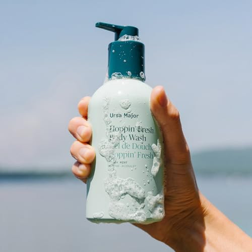 Ursa Major Hoppin Fresh Body Wash | Natural Body Wash To Cleanse Soothe & Hydrate Skin | Sulfate-Free Clean Ingredients Cruelty Free & Non-Toxic| For Men And Women | 10 Oz
