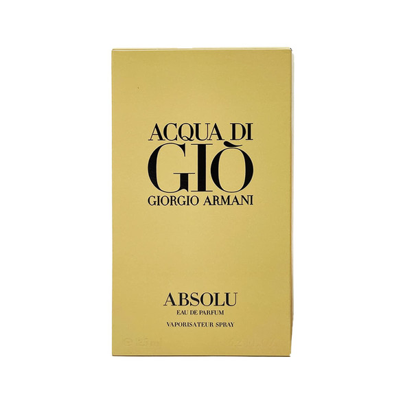 Acqua Di Gio Absolu Cologne by Giorgio Armani EDP Spray men 4.2 OZ/125 ml