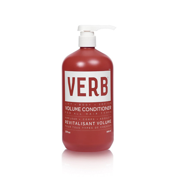 Verb Volume Conditioner - Softens Detangles + Lifts Flat Hair- Sulfate Paraben And Gluten Free