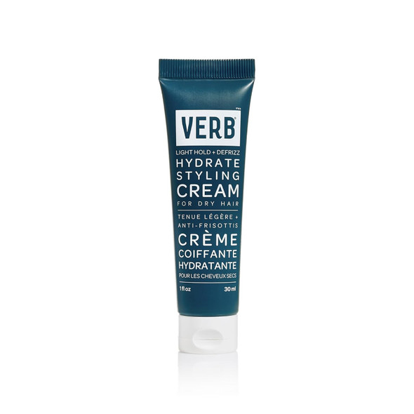 Verb Hydrate Styling Cream - Smooth + Reduce Frizz For Dry + Frizzy Hair - Amber + Warm Jasmine Scent