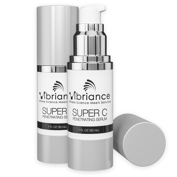 Vibriance Super C Serum For Mature Skin - All-In-One Vitamin Formula Hydrates Firms Lifts Smooths Targets Age Spots Wrinkles 1 Fl Oz