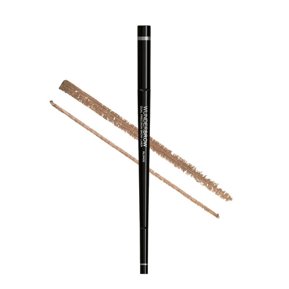 Wunderbrow Dual Precision Brow Liner Eyebrow Liner Pencil With Angled Tip And Ultra Fine Tip Dual Precision Brow Liner Eye Brow Make Up Color Brunette