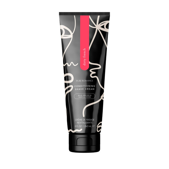 Pure Romance Coochy Cream Conditioning Scented Shave Cream Shaving Cream for Women to Experience their Smoothest Bikini Area Legs and Underarms Dirty French