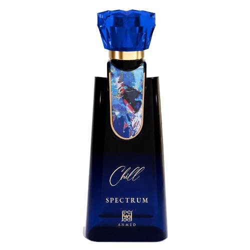 Ahmed Al Maghribi Spectrum Chill Extrait De Parfum 100Ml For Men | Long Lasting Citrus Aquatic Woody Perfume | Bergamot Jasmine Coconut & Sandalwood | Premium Export Fragrance