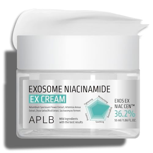 Aplb Exosome Niacinamide Ex Cream | Exos Ex Niac Cen 36.2% 1.86 Fl.Oz/Korean Skincare Efficient Absorption Long Lasting Hydration Revitalize For Gentle And Improve Skin Texture