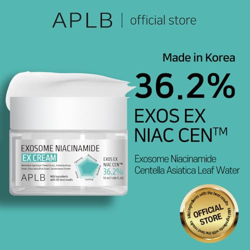 Aplb Exosome Niacinamide Ex Cream | Exos Ex Niac Cen 36.2% 1.86 Fl.Oz/Korean Skincare Efficient Absorption Long Lasting Hydration Revitalize For Gentle And Improve Skin Texture