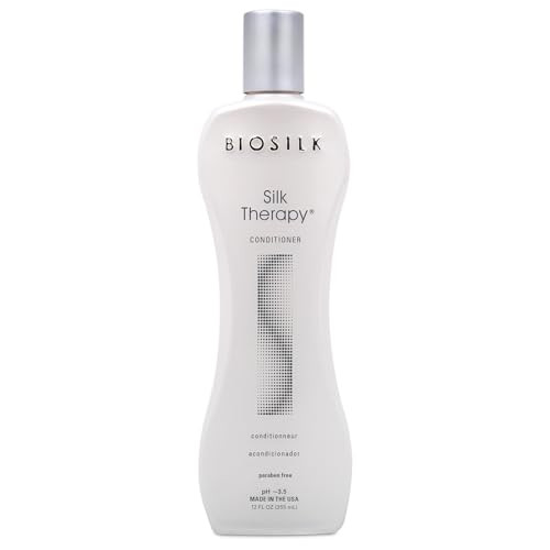 Biosilk Silk Therapy Conditioner - Sulfate Paraben And Gluten Free 12 Oz(Pack Of 12)