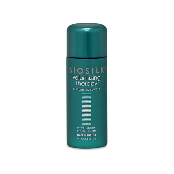 Biosilk Volumizing Therapy Texturizing Powder Root Lifting Hair Powder For Volume & Texture Absorbs Excess Oil Silk & Rice Proteins Sulfate-Free Paraben-Free Cruelty-Free 0.5 Oz