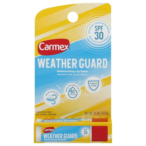 Carmex All Weather Moisurizing Lip Balm - Spf30 0.15 Oz