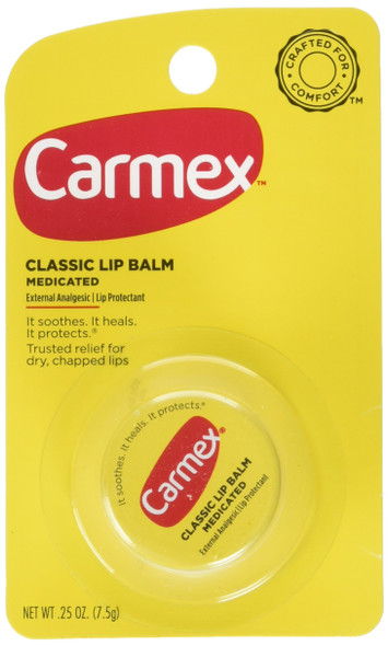 Carmex Classic Lip Balm Medicated 0.25 Oz