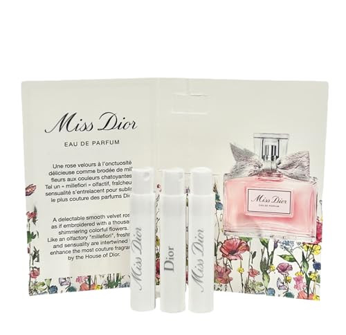 Dior Sample Perfume Miss Sample Women 1 Ml / 0.03 Fl Oz Set Of 3