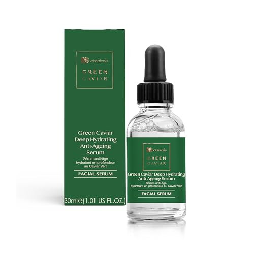 Dr Botanicals Green Caviar Deep Hydrating Anti-Ageing Serum - Rejuvenate And Nourish Your Skin - Intense Hydration For Youthful Glow 30Ml / 1.01Fl Oz