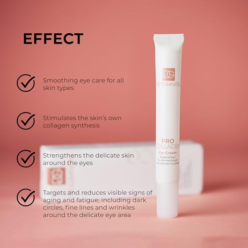 Dr. Grandel Pro Collagen Eye Cream Rich Eye Cream Eye Care For All Skin Types Smoothes And Reduces Circles Around The Eyes Improves Elasticity Lines And Wrinkles For All Skin Types