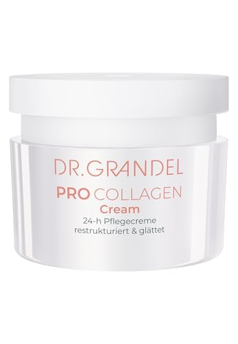 Dr. Grandel Pro Collagen Cream Smoothing Care Product For The Face Neck And D Collet Improves Elasticity And Firmness Softly Melting Texture For Dry And Combination Skin