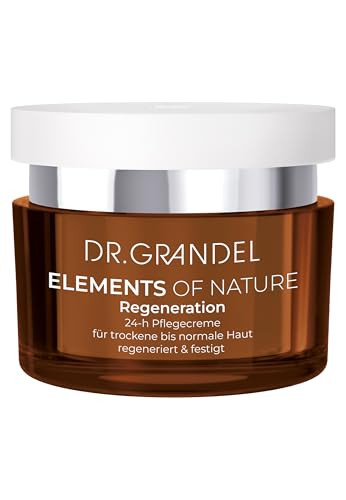 Dr. Grandel Elements Of Nature Regeneration Rich 24-Hour Skincare Product For The Face Neck And D Collet With Vitamin E Firming And Regenerating Improves Elasticity For Dry To Normal Skin
