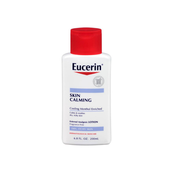 Eucerin Skin Calming, Fragrance Free Extra Analgesic Lotion 6.8 oz