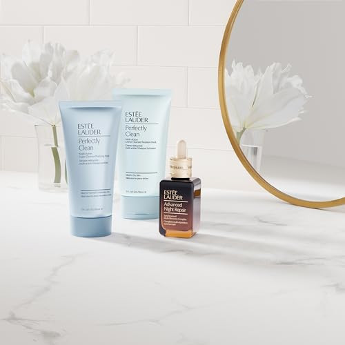 Est E Lauder Perfectly Clean Multi-Action Cream Face Wash Cleanser/Moisture Mask | Ideal For Dry Skin 5 Ounce