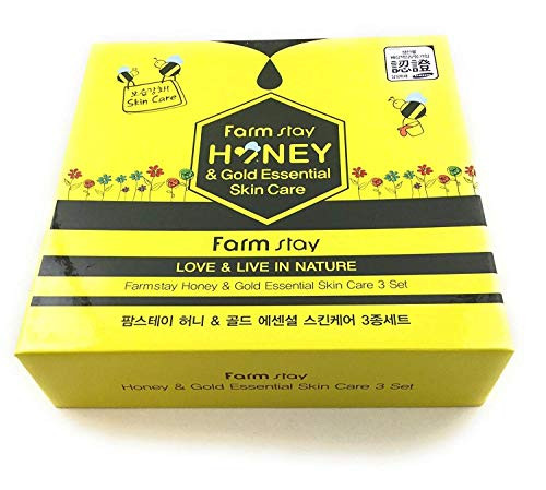 Farmstay Farm Stay Honey & Gold Essential Skin Care 3-Piece Set