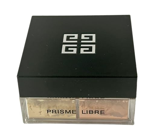 Givenchy Prisme Libre Loose Powder Mat-Finish 4 X 1 G - Total 0.14 Oz Color # 5 Popeline Mimosa (New No Box Never Used)