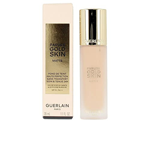 Guerlain Parure Gold Skin Matte 24H Wear No-Transfer Foundation Spf 15-1N Neutral By Guerlain For Women 1.1 Oz Foundation
