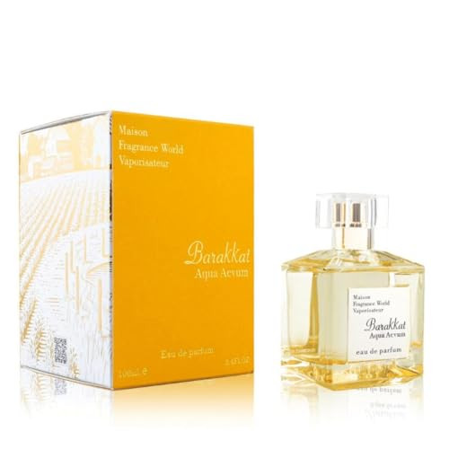 Maison Barakkat Aqua Aevum By Fragrance World For Unisex 3.4 Oz Edp Spray