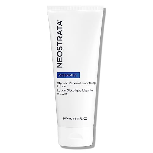 Neostrata Glycolic Renewal Smoothing Lotion Lightweight Skin Rejuvenation For Face Body And Hands Oil-Free Fragrance-Free 6.8 Fl. Oz