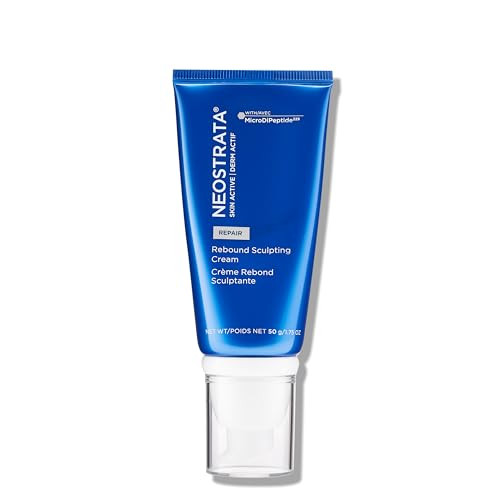 Neostrata Rebound Sculpting Cream Multi-Action Lifting Moisturizer With Glycolic Acid Peptides And Aha/Pha Blend Hydrating Non-Comedogenic 1.7 Oz