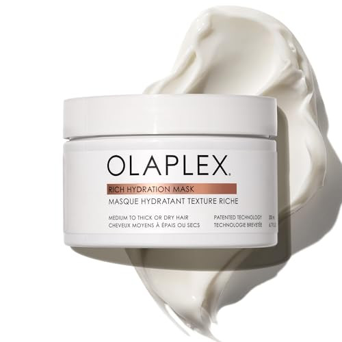 Olaplex Rich Hydration Mask: Cuticle Sealing Mask | Hydrate & Control Frizz | For Dry Or Medium To Coarse Hair 200 Ml / 6.7 Fl Oz