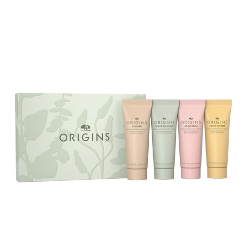 Origins Hand Cream Essentials Set | Softens Dry Skin | Travel Hand Lotion With Plant-Derived Glycerin & Meadowfoam Seed Oil