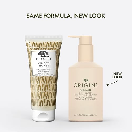 Origins Ginger Burst Savory Hand & Body Wash | Lathers & Cleanses | With Ginger 6.7 Fl Oz