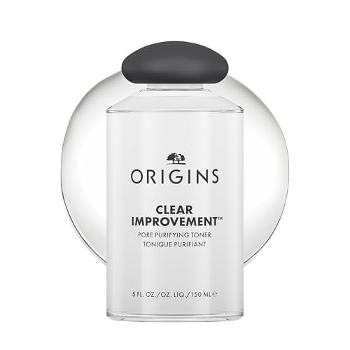 Origins Clear Improvement Pore Purifying Toner | Reduces Shine & Great For Oily Skin | With Salicylic Acid 5 Fl Oz