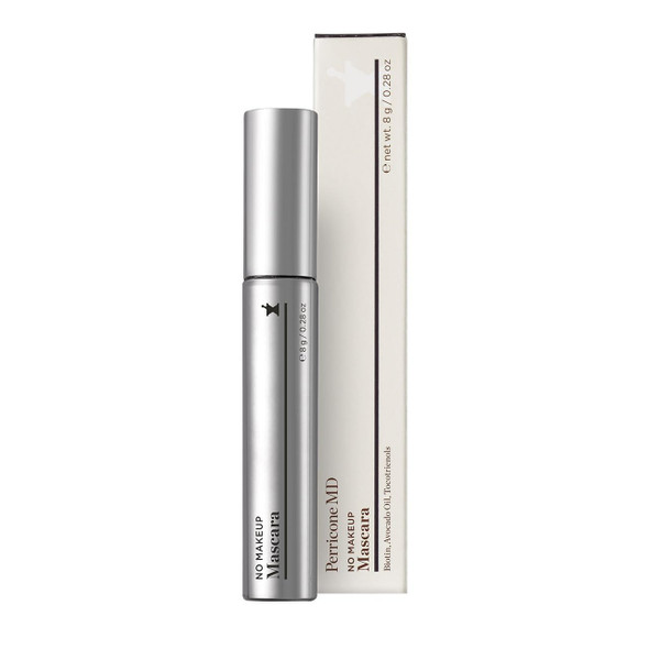 Perricone Md No Makeup Mascara - 2-In-1 Lash Treatment & Makeup Mascara - Cruelty-Free Vegan Soft Black - Double-Sided Brush For Volume & Length - Gel Serum With Vitamin E & Avocado Oil 1 Count